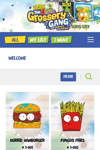 The Grossery Gang List screenshot 2