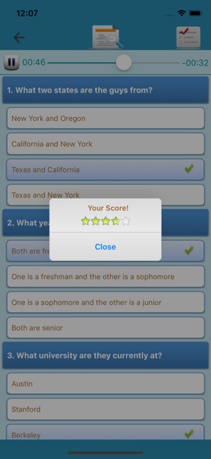 English Test - Listening skill(圖5)-速報App