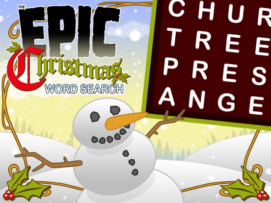 Screenshot #4 pour Epic Christmas Word Search - holiday wordsearch