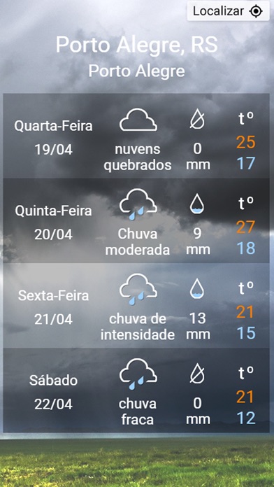 Previsão do Tempo - Lite screenshot 2