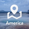 美国中文地图 - America旅游离线导航