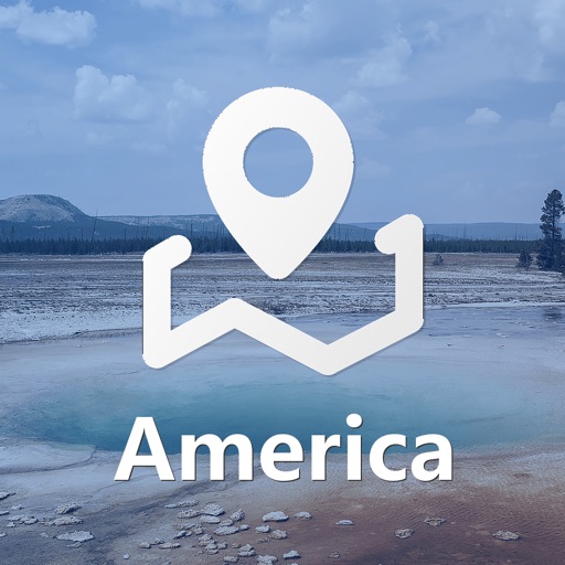 America Map (Offline)