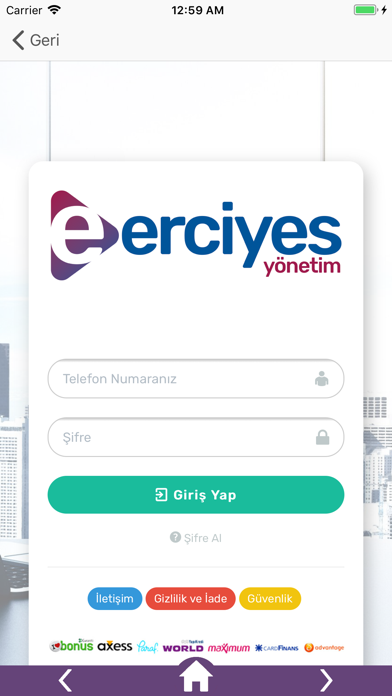 How to cancel & delete Erciyes Bina Yönetimi from iphone & ipad 1