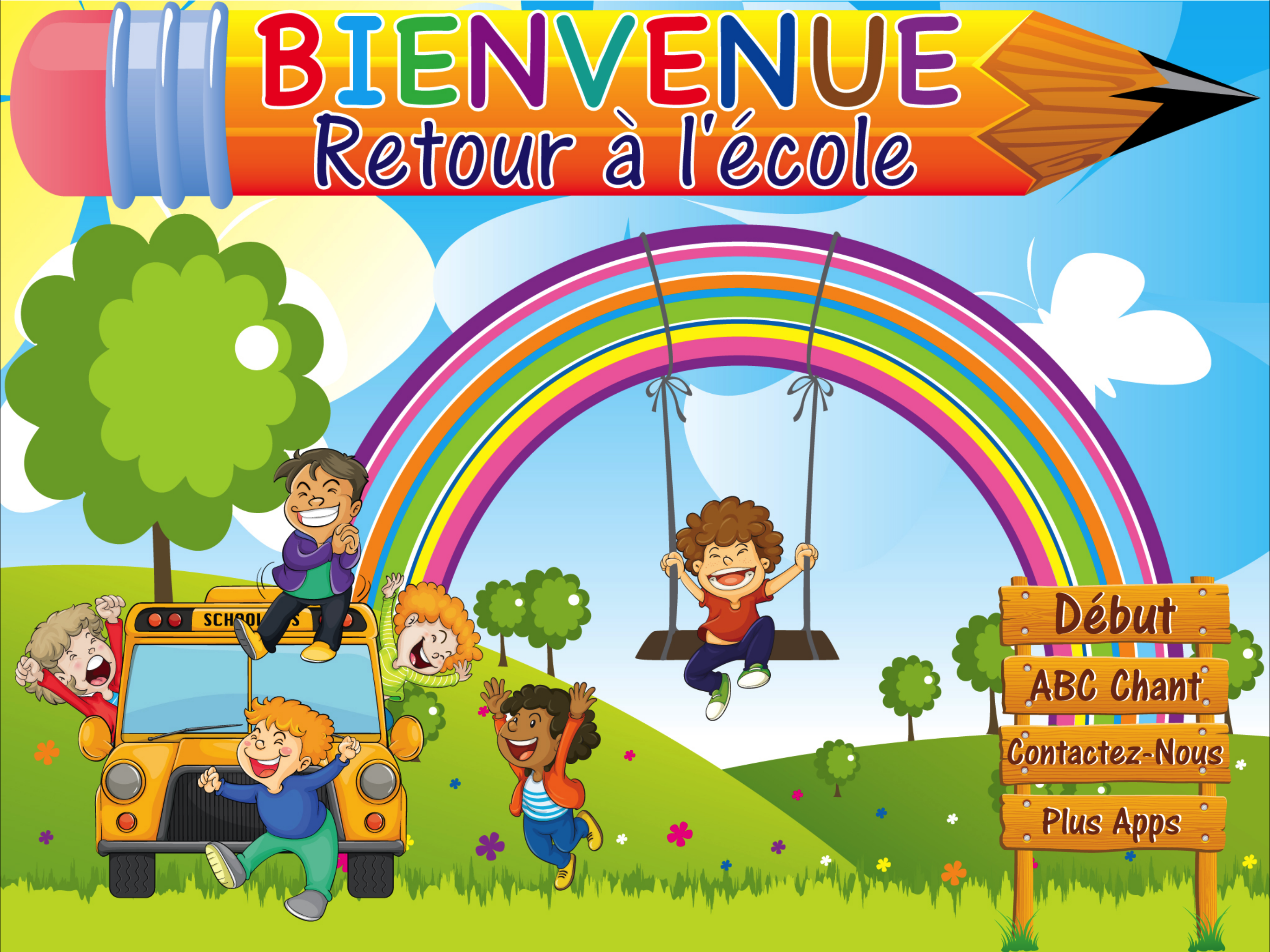 Learn French ABC Letters Rhyme
