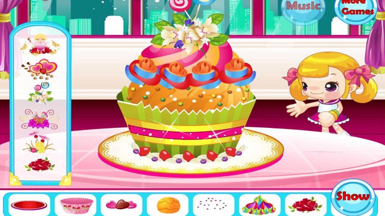 Cupcakes Mom - Cooking games