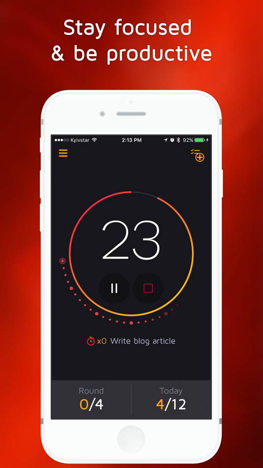 Focus Watch - Stay Focused - 1.6.2 - (iOS)