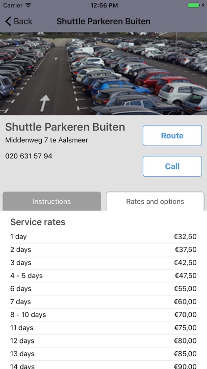 Xclusive Parking Schiphol screenshot-3