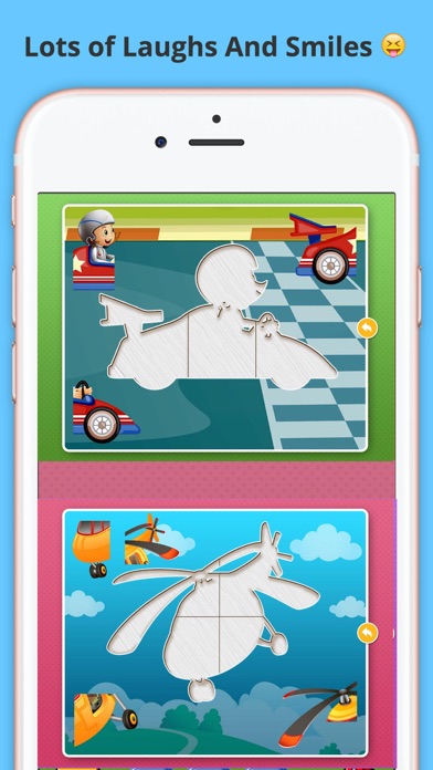 Baby Puzzles - Airplane and Car Puzzles screenshot 3