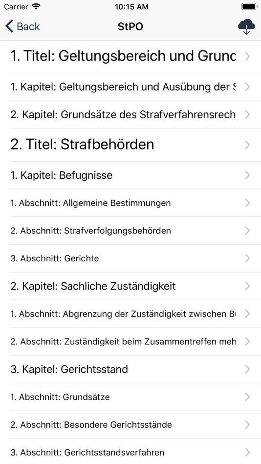 #2. Gesetze CH (iOS) 由: Lukas Staehli