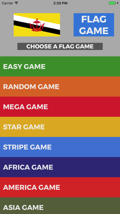 Screenshot #1 pour Flag Game