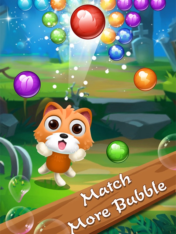 Screenshot #4 pour Rescue pet pop bubble shoot cat