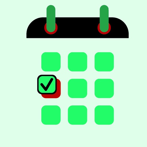 Work time calendar iOS App