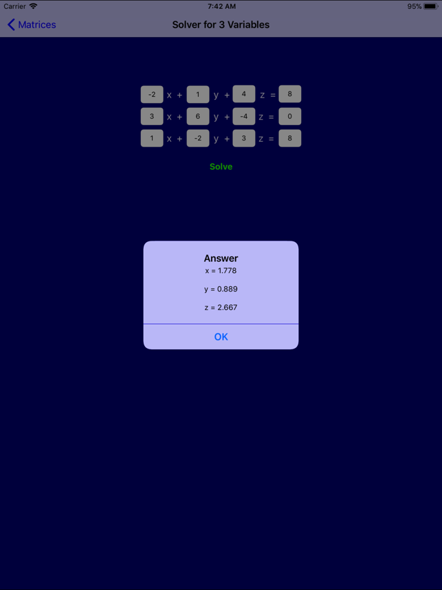 ‎Algebra Pro Screenshot