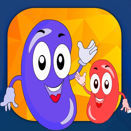 Jelly bean smasher - Candy puzzle for smart boys and girls - Free Edition icon