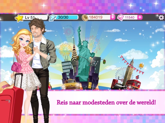 Star Girl - Fashion Celebrity iPad app afbeelding 2