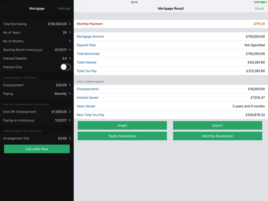 mortgage calculator ipad app price drops overpayment mortgage calculator with graphs