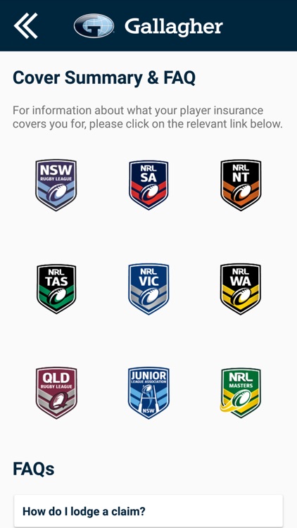 Sport@Gallagher - League