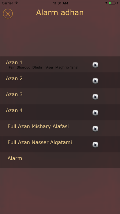 Screenshot #2 pour My Prayer: prayer times adhan alarm & Qibla Azkar