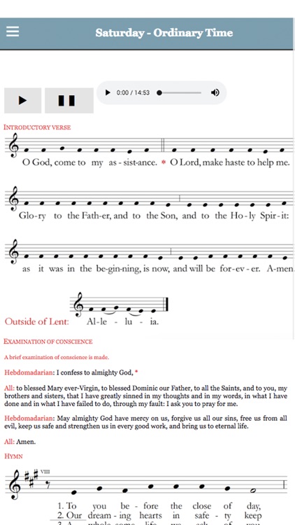 Dominican Compline