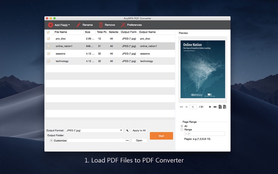 AnyMP4 PDF Converter/Reader - 3.1.55 - (macOS)