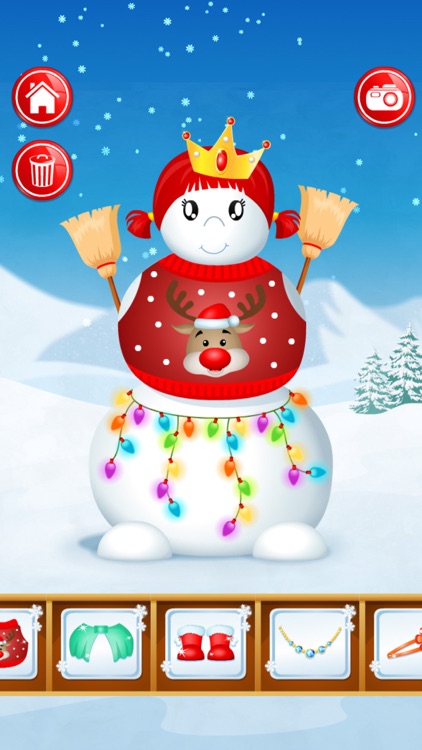 Gry dla Dziewczynek - Bałwan screenshot-4