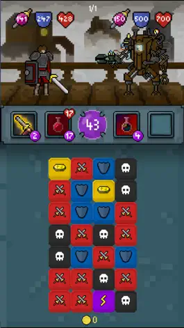 Game screenshot Rune sword - Puzzle RPG hack