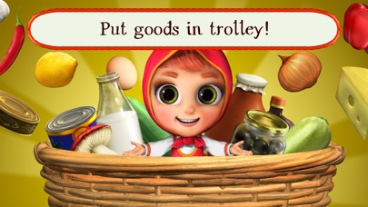 Masha Grocery and Store Games screenshot 3