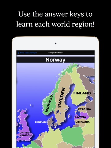World Map Challenge! Geography screenshot 2