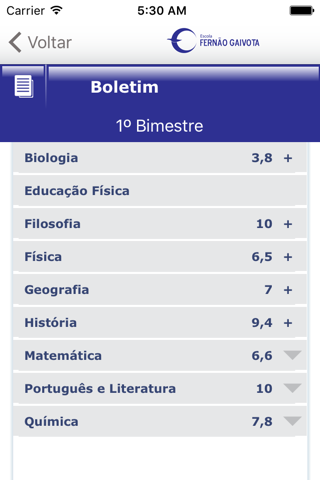 Escola Fernão Gaivota screenshot 3