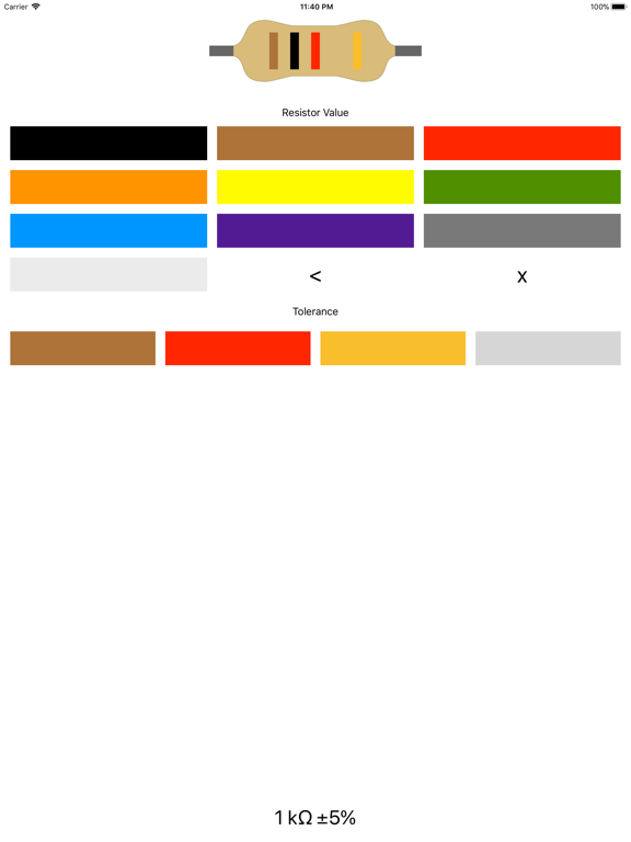 Screenshot #4 pour Resistor - Color Codes
