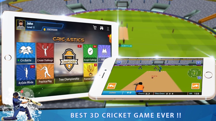 CricAstics 3D Cricket Game screenshot-2