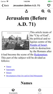 catholic encyclopedia offline iphone screenshot 1