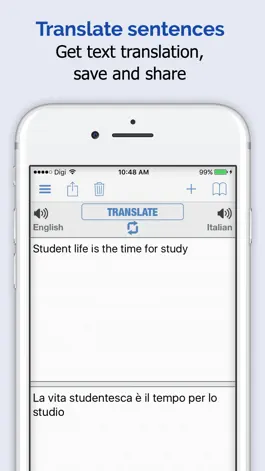 Game screenshot Italian Dictionary + hack