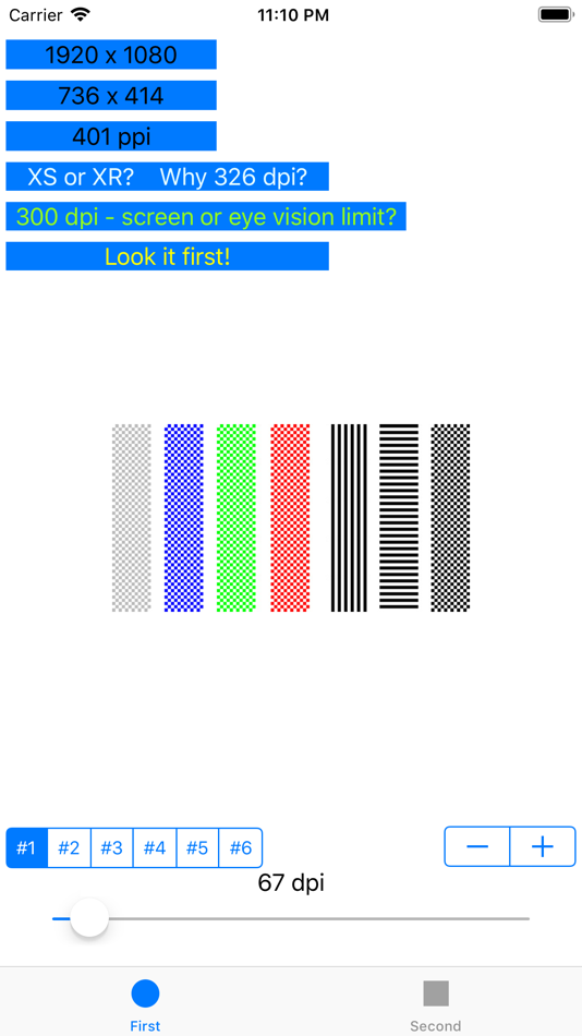 #1. Eye DPI Test (iOS) 由: Aleksandr Varaksa