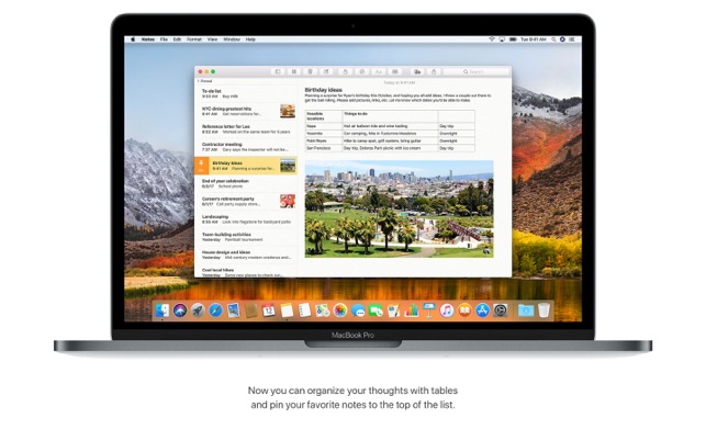 ‎macOS High Sierra Screenshot