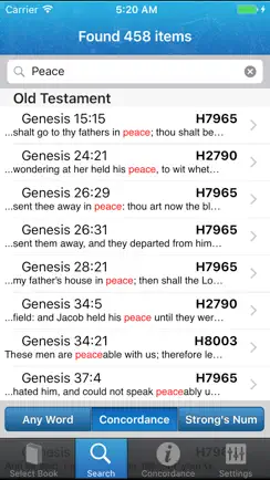 Strong's Concordance iPhone image 2