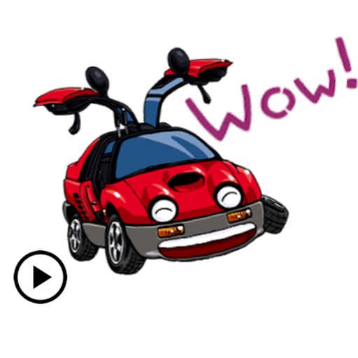 CarMoji Animated Car Sticker icon