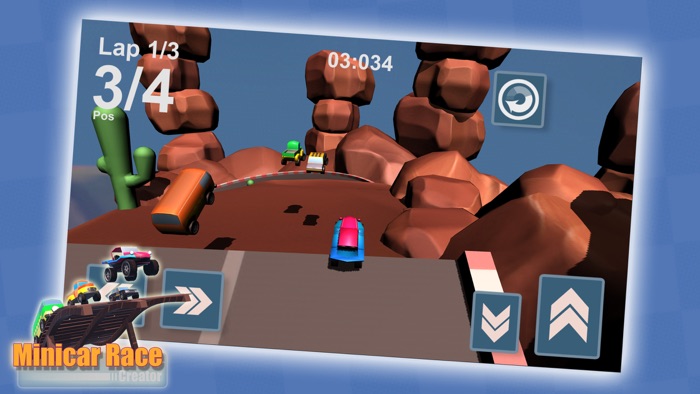 撞头赛车小汽车竞速比赛游戏