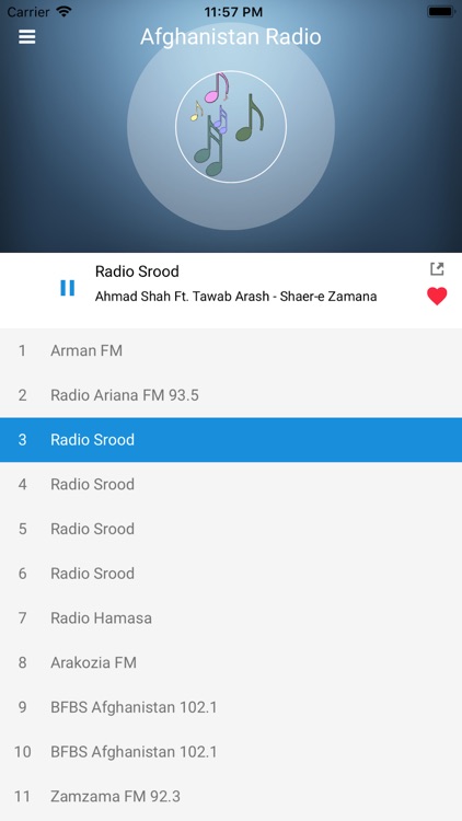 Afghanistan Radio: Afghan FM