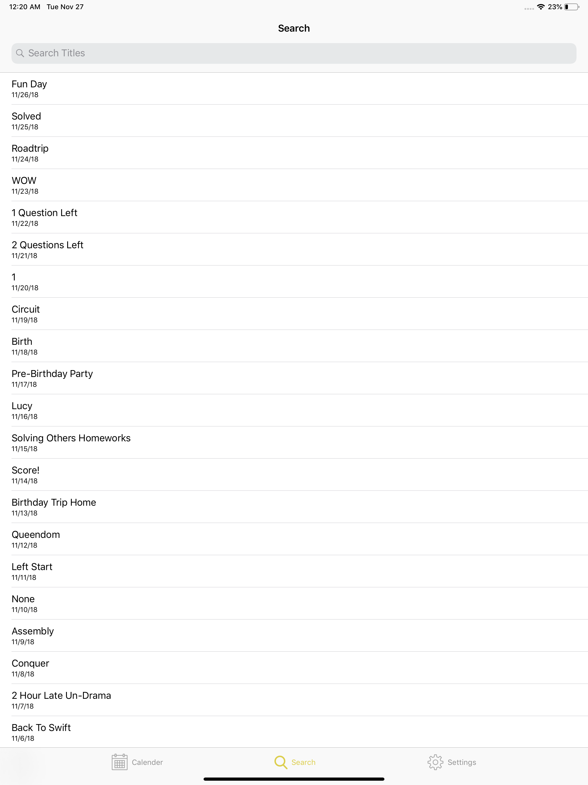 Journal! screenshot 6
