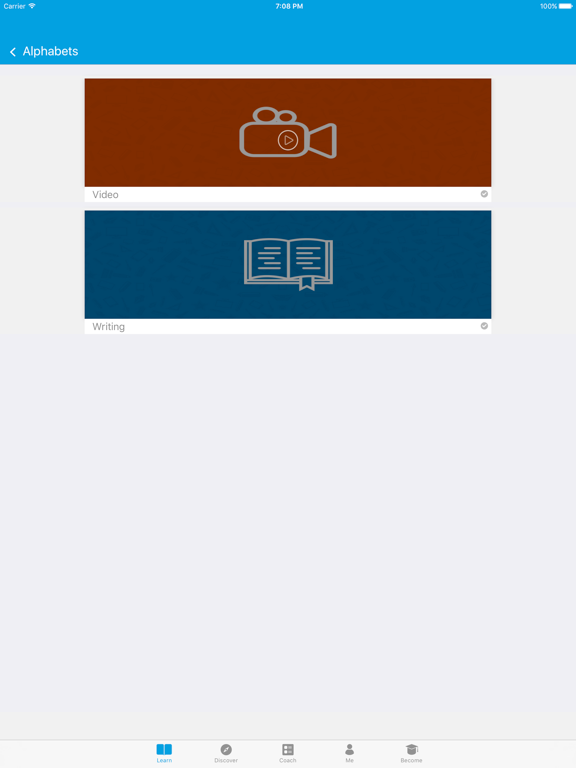 Learn Punjabi via Videos iPad screenshot 3 - Education app