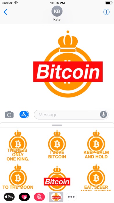 Bitcoin - Premium Stickers screenshot 4