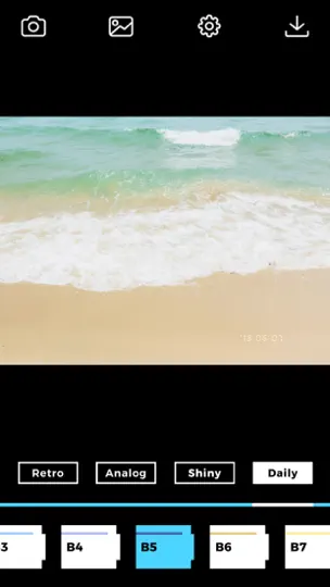 Скриншот Filmlike Busan на iPhone 8