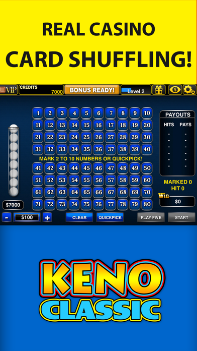 Keno Classic - Vegas Keno Gameのおすすめ画像2