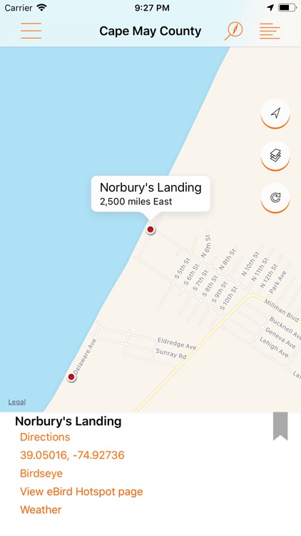 BirdsEye Hotspots