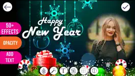 Game screenshot New Year Photo Frames hack