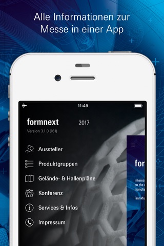 Formnext Navigator screenshot 2