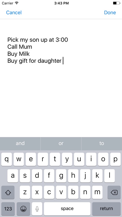 Easy List - Simple Checklist screenshot-3