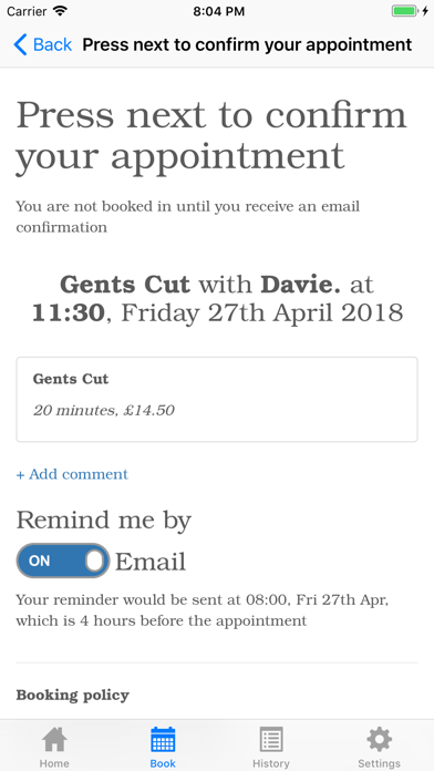 Screenshot #3 pour Davie The Barber