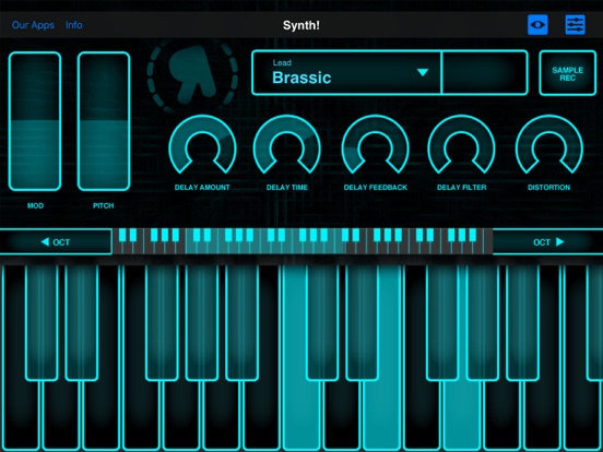 Synth iPad app afbeelding 4